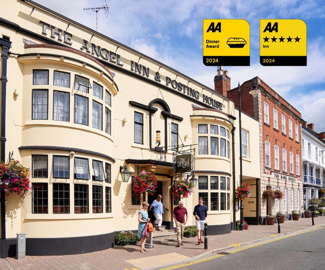 The Angel Inn Hotel Pershore Extérieur photo